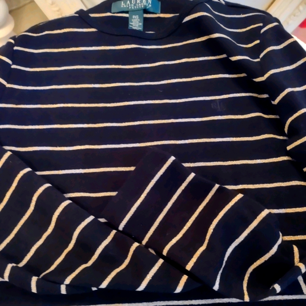 Ralph Lauren long sleeve top size PXSM - Picture 2 of 4